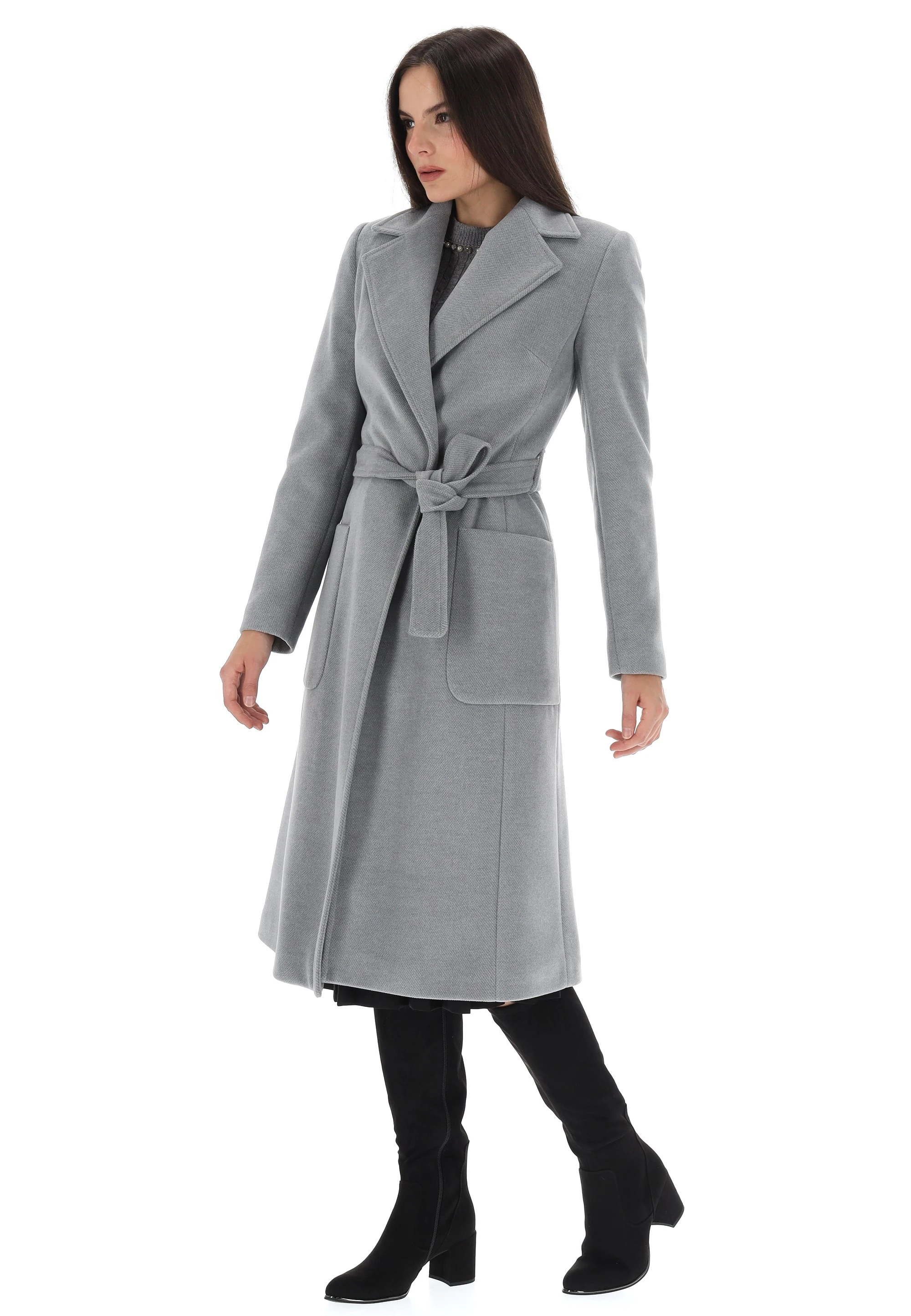 Cappotto èks con fusciacca donna